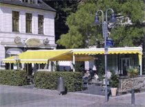 Markisen freistehend