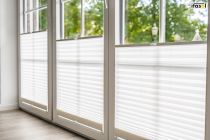 Plissees als Sichtschutz