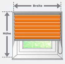 Plissee Rollo in der Fensternische