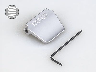 Kadeco Bediengriff aus Aluminium matt verchromt