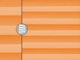 Plissee Palado Pearl, rot-orange