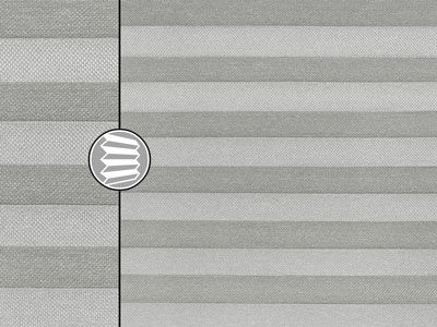 Faltstorestoff Alu Screen, grau