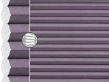 Dunkel violettes Wabenplissee Sierra von Kadeco